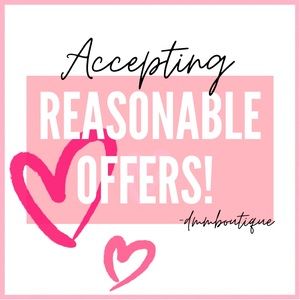 Accepting Reasonable Offers 🥰